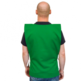 Манишка однотонная без печати, материал: габардин