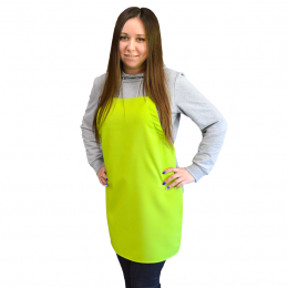 Фартук саморегулирующийся из однотонной ткани без печати, под нанесение