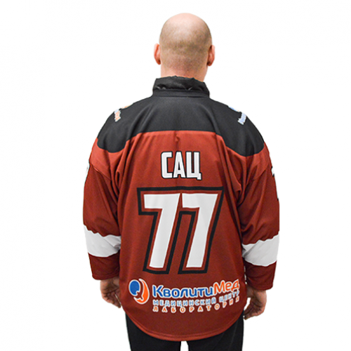 Хоккейный свитер тренировочный с полной запечаткой, взрослый
