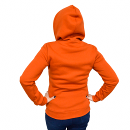 Толстовка с капюшоном из футера унисекс однотонная