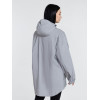 Парка Manifest из светоотражающей ткани, серая