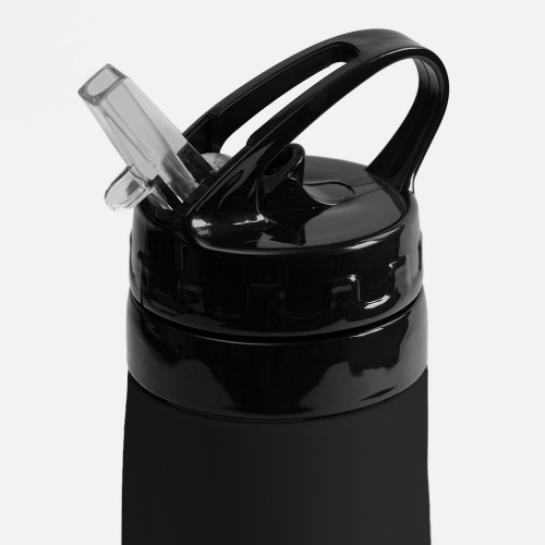 Складная бутылка для воды Langfossen, черная