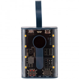 Аккумулятор с быстрой зарядкой Trellis Quick 10000 мАч, синий