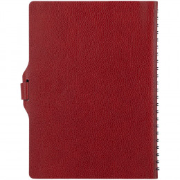 Ежедневник Strep Front на заказ, недатированный, красный