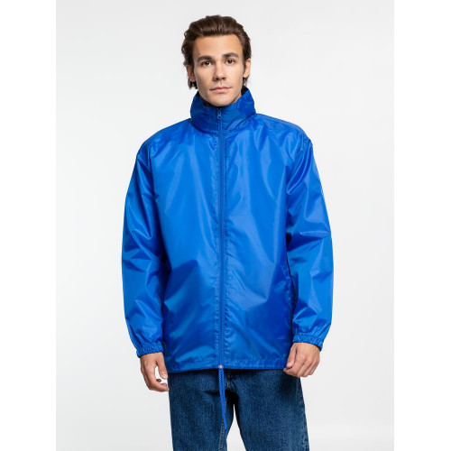 Ветровка унисекс Shift, ярко-синяя