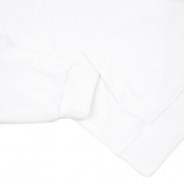 Худи флисовое унисекс Manakin, белое