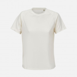 Футболка спортивная женская Vortex Women, молочно-белая