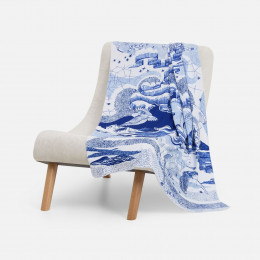 Флисовый плед «Чудеса прилетели»