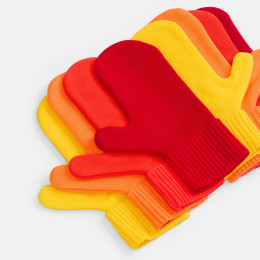 Варежки Yong, красные (алые)