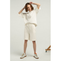 Шорты J3, молочно-белые