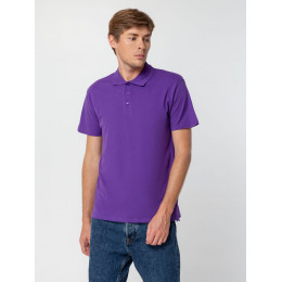 Рубашка поло мужская Summer 170, темно-фиолетовая