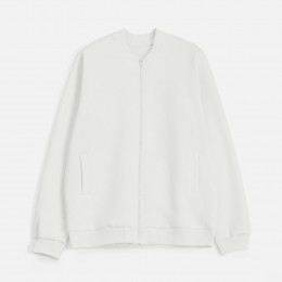 Бомбер унисекс Estado, молочно-белый