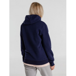 Толстовка с капюшоном унисекс King, темно-синяя