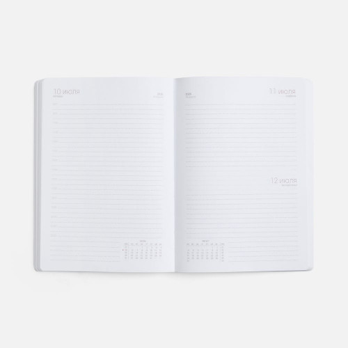 Ежедневник Basis, датированный, темно-серый