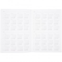 Ежедневник Nebraska Flex, недатированный, бордовый с серебристым