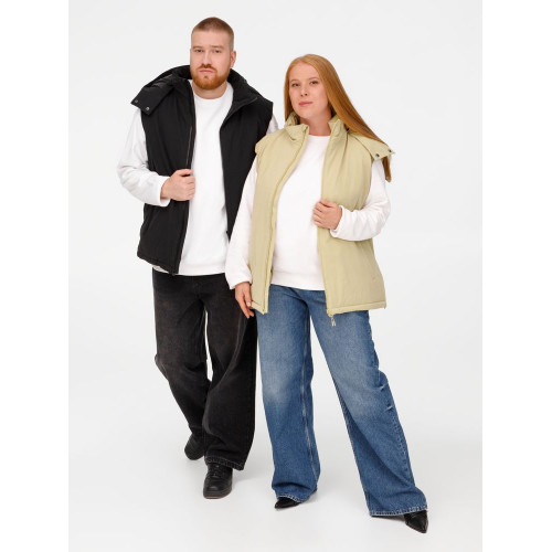 Жилет унисекс Sfera, светло-серый