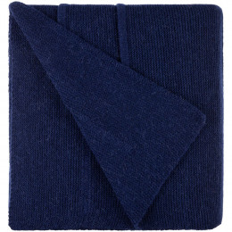 Плед Nessona Alpaca, темно-синий