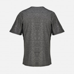 Футболка спортивная унисекс Storm, черный меланж