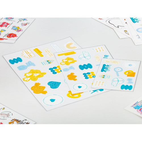 Наклейки UV-DTF Stiker Pack на заказ, S