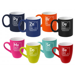 Кружка «Мамий» с покрытием софт-тач, ярко-розовая (фуксия)