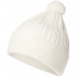Шапка Knit Beat, белая (молочная) Шапка Knit Beat, белая (молочная)
