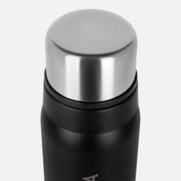 Термос Relaxika 750 со стикерпаком, черный