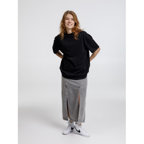 Футболка оверсайз унисекс Sideline, черная