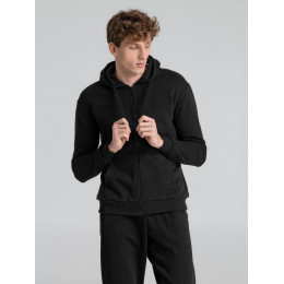 Толстовка на молнии с капюшоном Siverga Heavy 2.0, черная