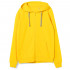 Толстовка на молнии с капюшоном Unit Siverga, желтая Толстовка на молнии с капюшоном Unit Siverga, желтая