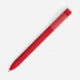 Ручка шариковая Swiper SQ Soft Touch, красная