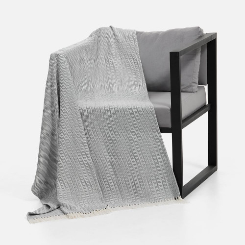 Плед Landour, серый