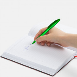 Ручка шариковая Moor Silver, ver.2, зеленый металлик