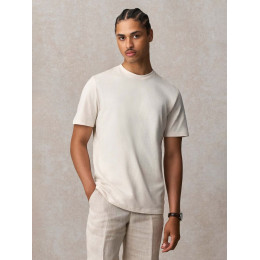 Футболка унисекс Lyam, молочно-белая