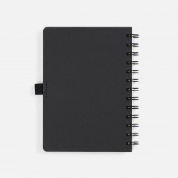 Блокнот на спирали Intrigo, белый