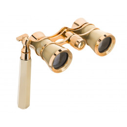 Театральный бинокль-лорнет Broadway 325E, золотистый