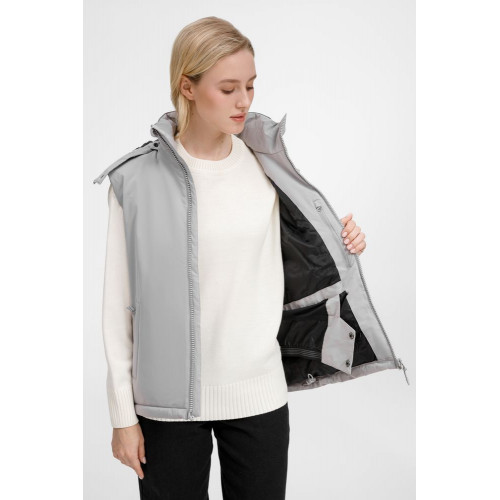 Жилет унисекс Sfera, светло-серый