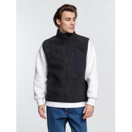 Жилет унисекс Fury BW, темно-серый (графит)