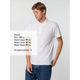 Рубашка поло мужская Spring 210, темно-серая