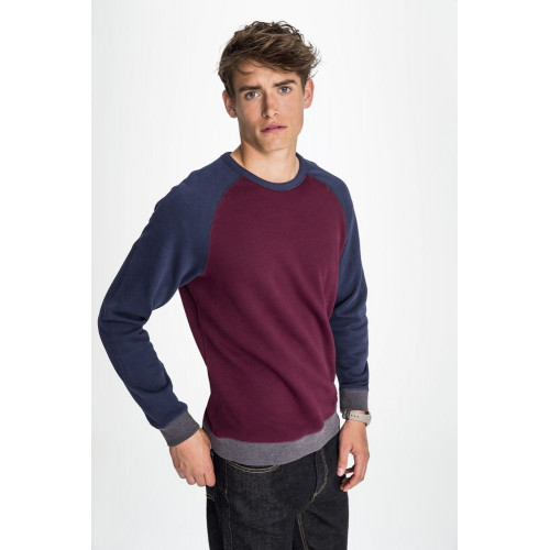 Толстовка унисекс Sandro, светло-серый меланж с темным меланжем