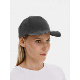 Бейсболка Long Beach, темно-серая со светло-серым