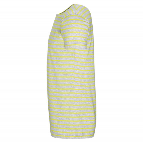 Футболка Miles Men серая с желтым