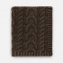 Плед Hygge, коричневый