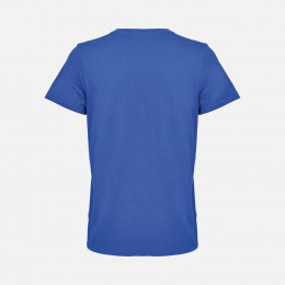 Футболка унисекс Regent с V-образным вырезом, ярко-синяя (royal)
