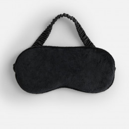 Двухстороняя маска для сна Veluto, черная