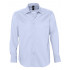 Рубашка мужская с длинным рукавом Brighton, голубая Рубашка мужская с длинным рукавом Brighton, голубая