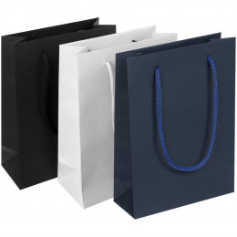 Пакет бумажный Vid S, черный