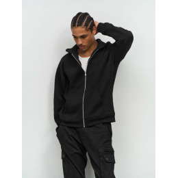 Толстовка унисекс на молнии Jelo, серый меланж