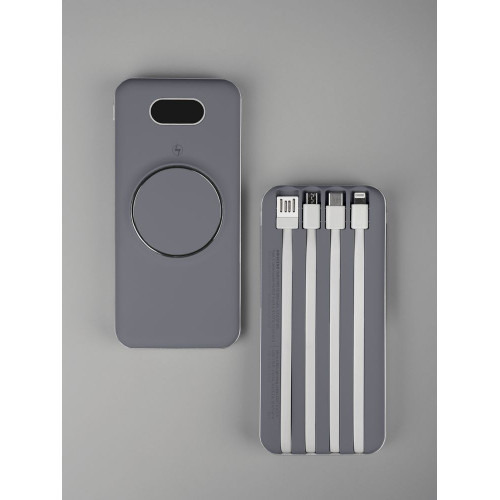 Внешний аккумулятор Omni Pro 10000 мАч, серый