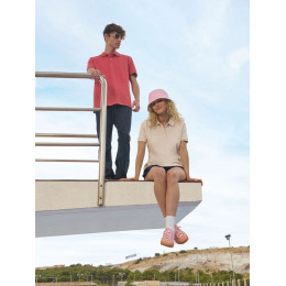 Рубашка поло унисекс Pacific, темный хаки