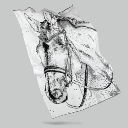 Плед «Вороной»